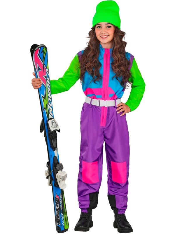 Fout Neon Paars Skipak Kinderen