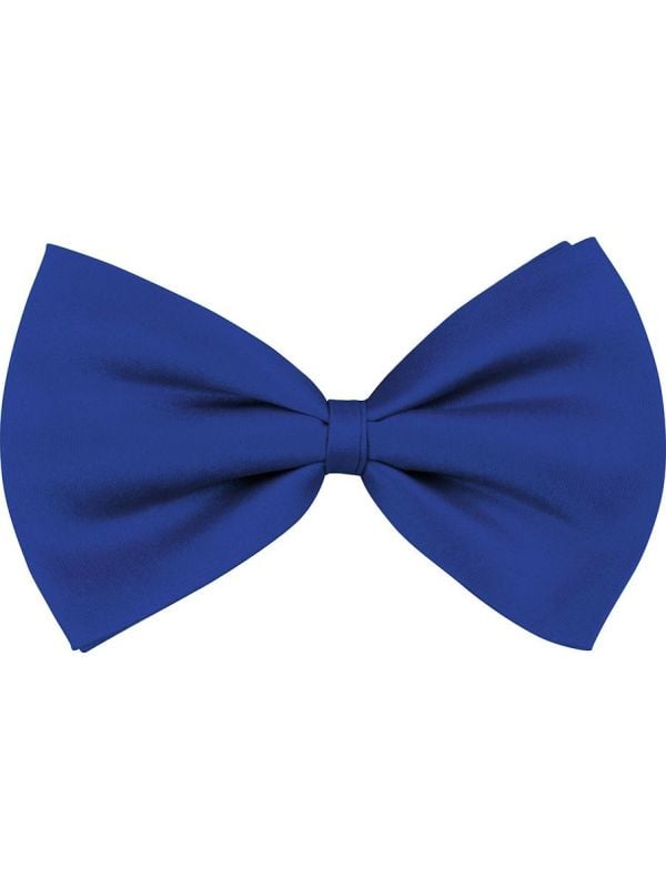Gala vlinderstrikje blauw main product photo