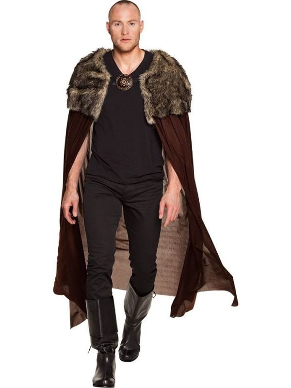 Game of thrones stark mantel heren
