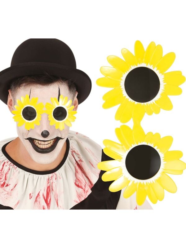Gele Daisy Bril