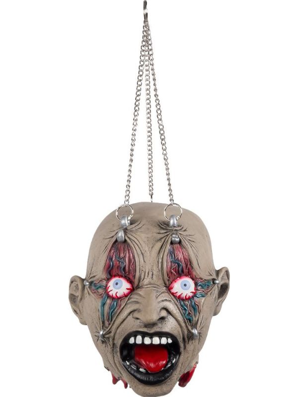 Gemarteld Hoofd Halloween Decoratie