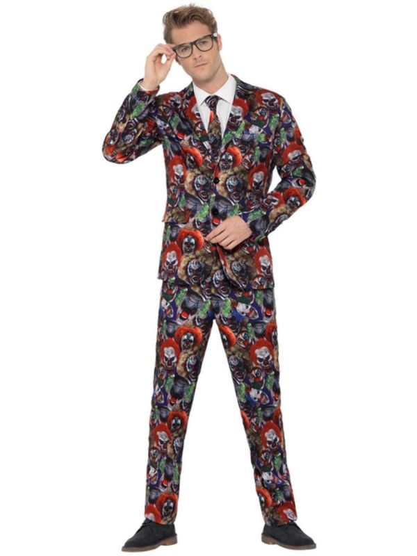 Gevaarlijke clown maatpak main product photo