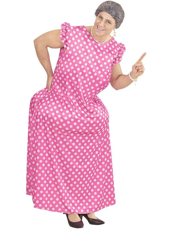 Gezette oma outfit One-size-volwassenen