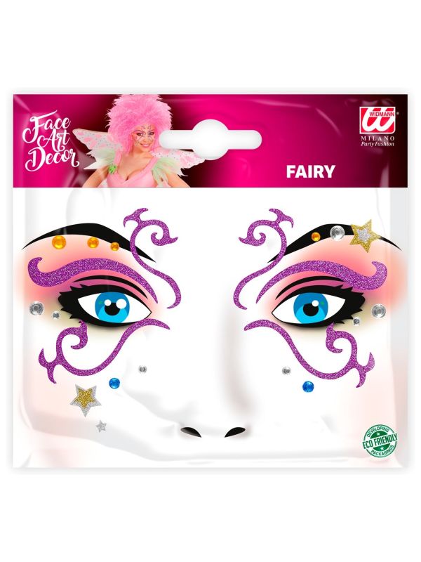 Gezicht glitter stickers betoverende fee main product photo