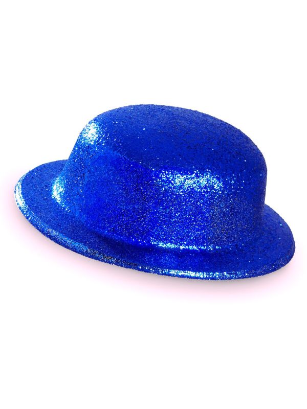 Glitter bolhoed blauw main product photo