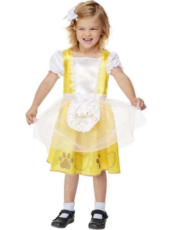 Goldilocks Jurk Meisjes Goud main product photo