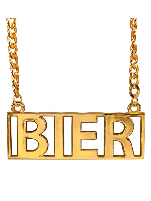 Gouden Bier Feestketting Heren