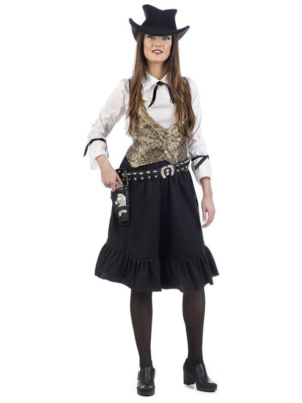 Gouden cowgirl pak main product photo