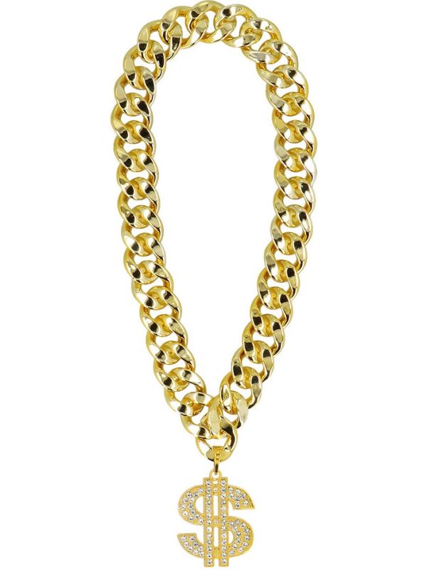 Gouden Dollar Pimpketting