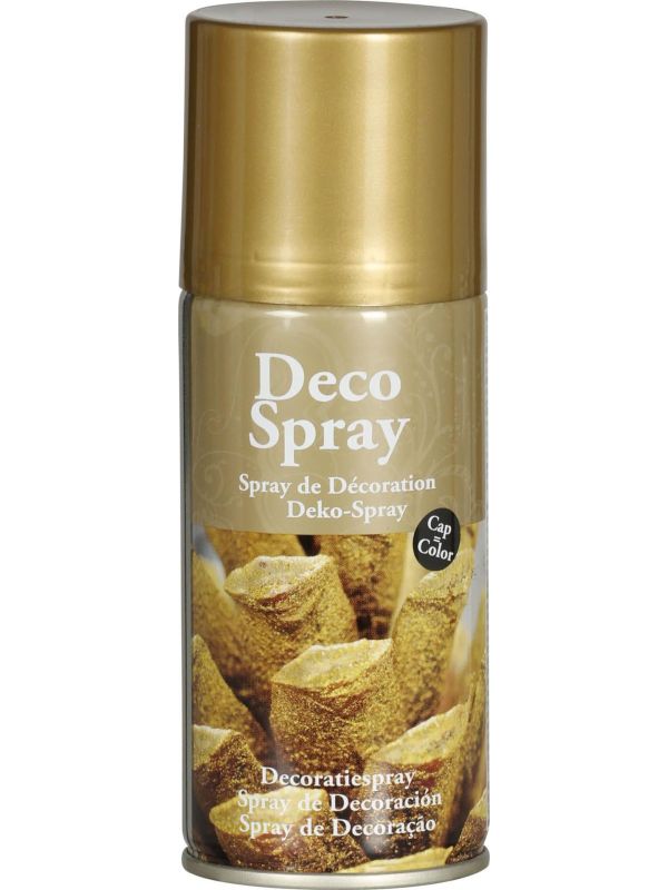 Gouden kerstverf spray 150ml
