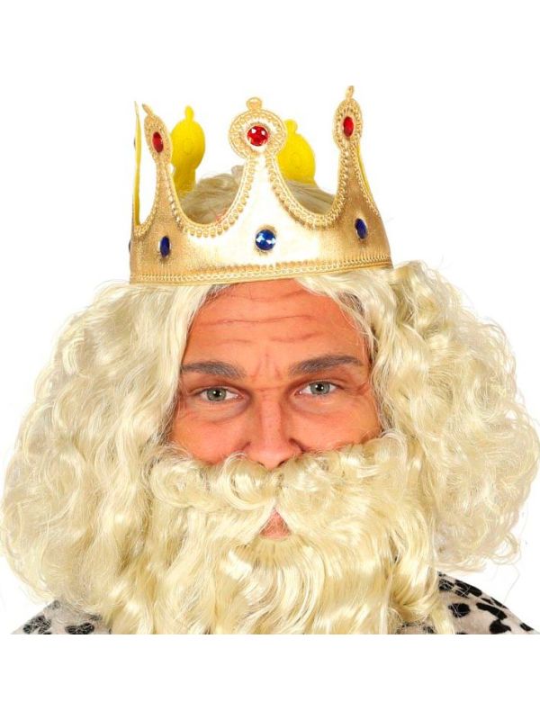 Gouden kroon stof