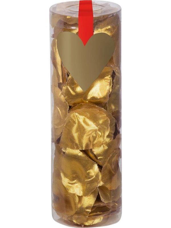 Gouden rozenblaadjes set 288 stuks