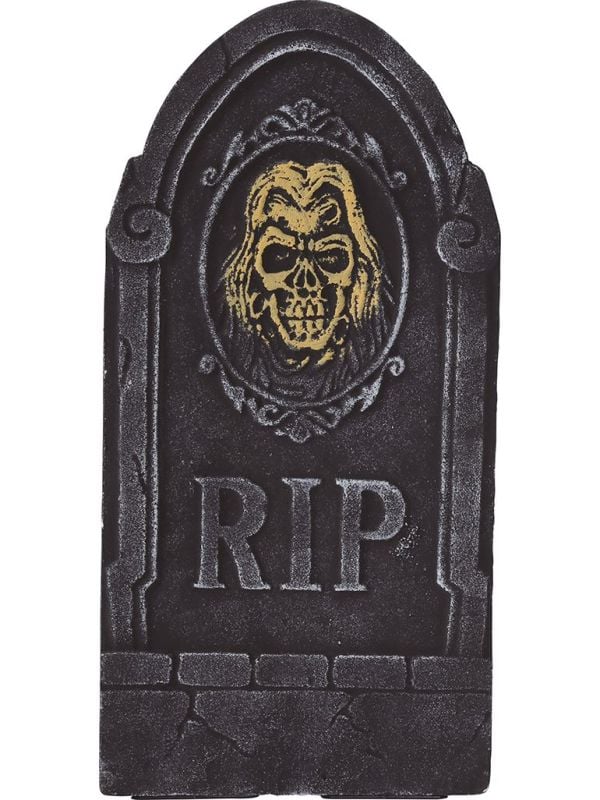 Grafsteen decoratie RIP