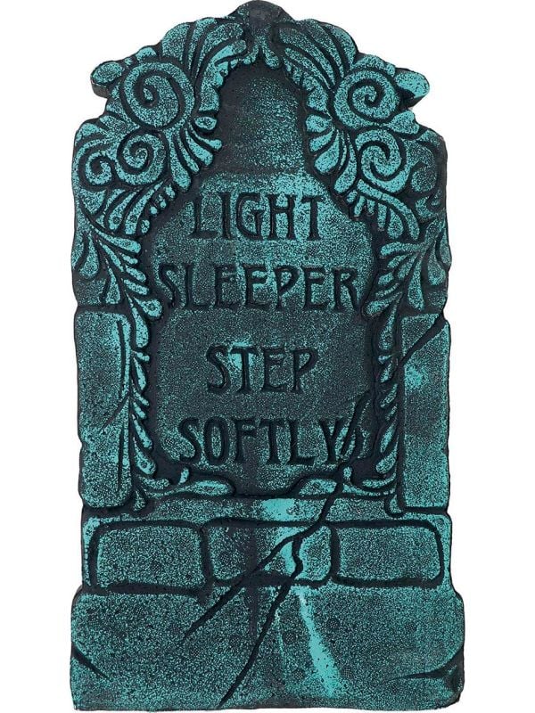 Grafsteen lichte slaper 43 x 22 cm halloween