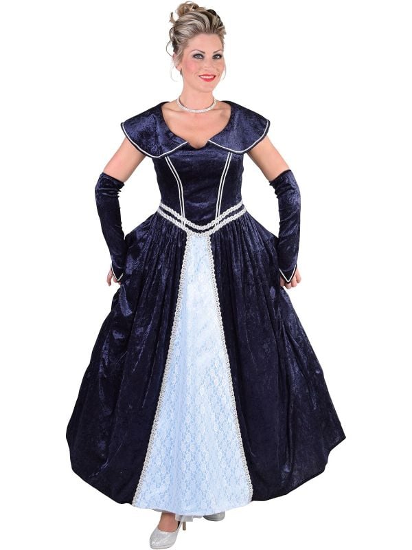 Gravin jurkje blauw vrouwen