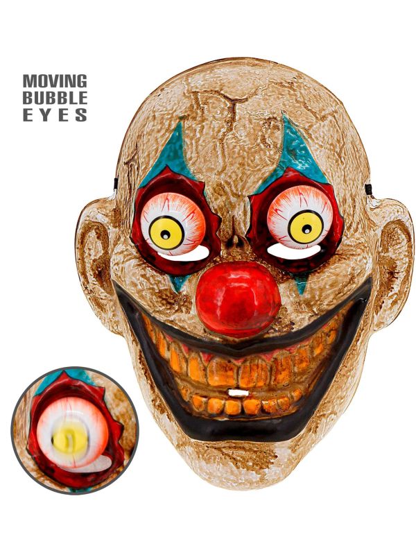 Griezel Clown Masker Halloween Heren