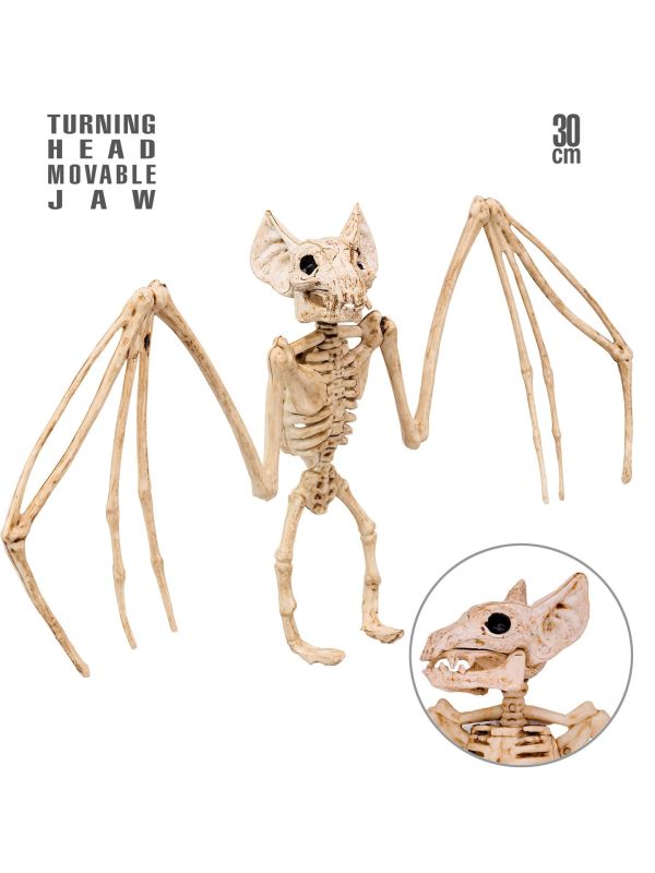 Griezelige Vleermuis Skelet Halloween Decoratie