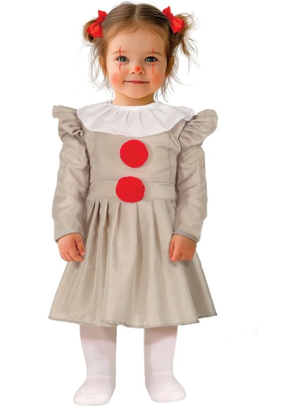 Grijze IT Clown Jurkje Baby main product photo