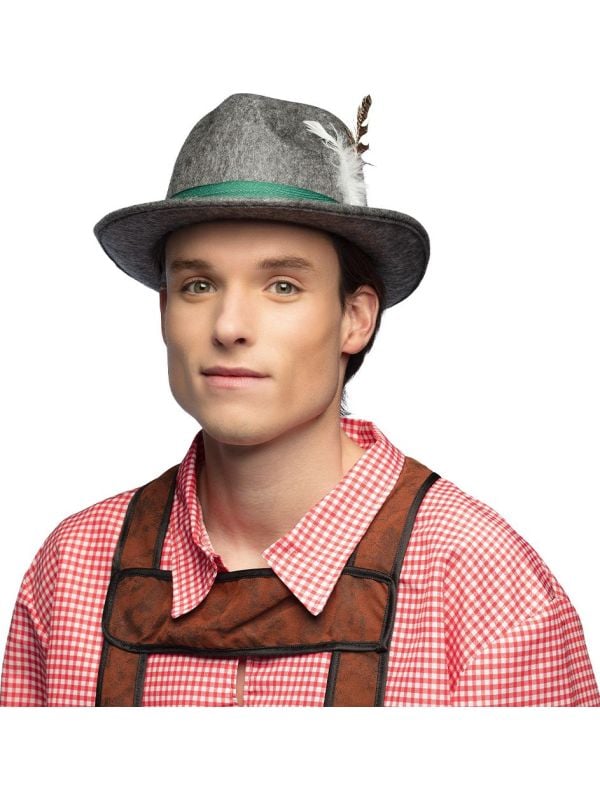 Grijze Tiroler Hoed Alpen main product photo