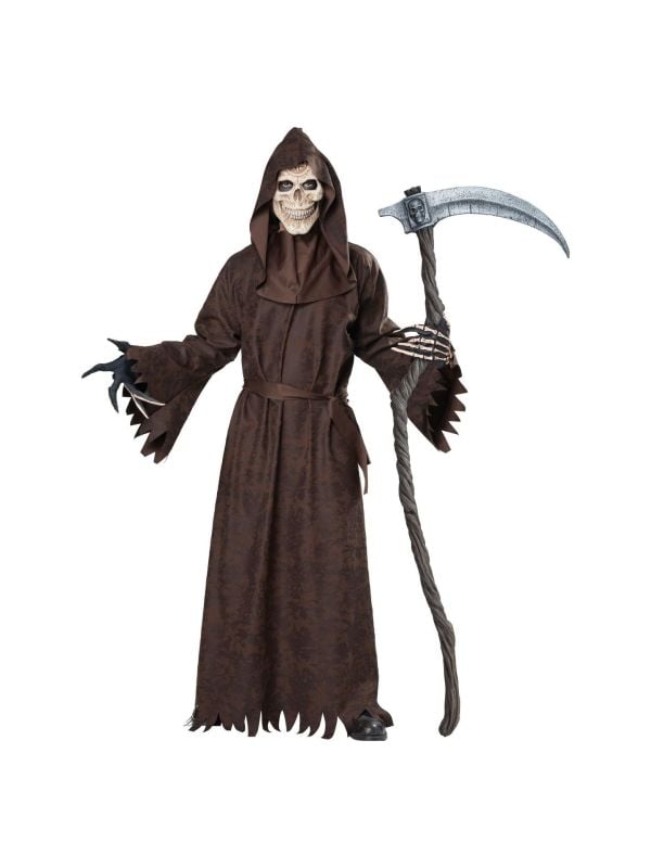 Grim Reaper Gewaad Bruin main product photo