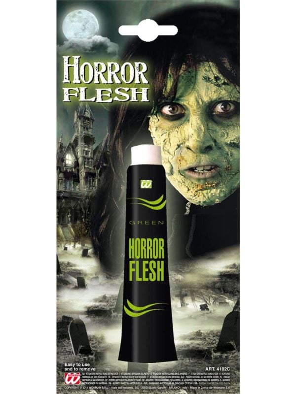 Groene horror schmink