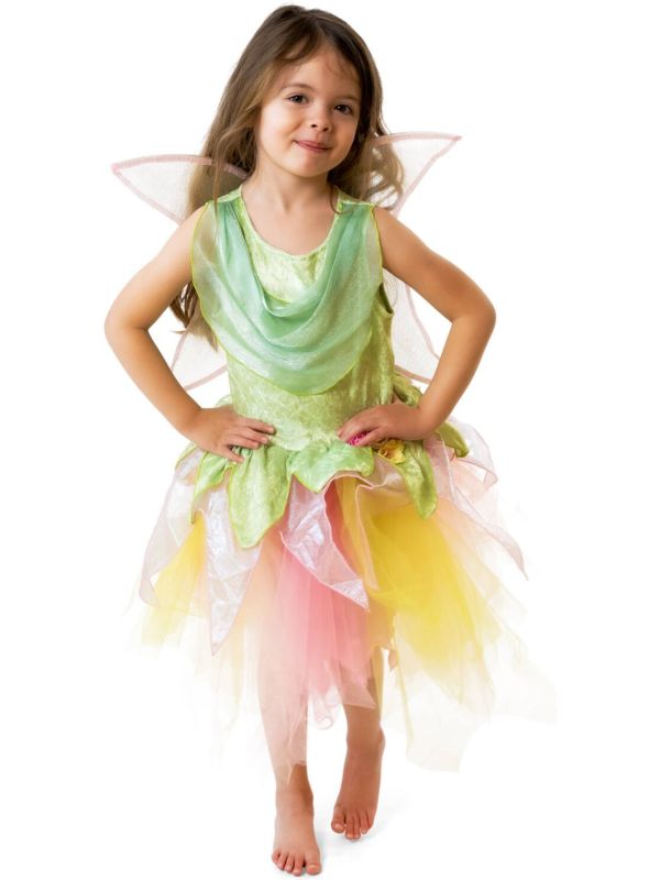 Groene Jurk Fee met Vleugels Meisjes