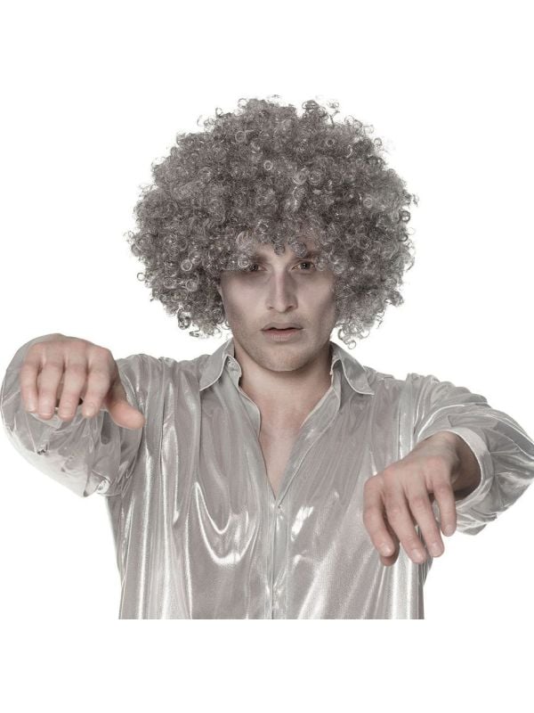 Grote afropruik grijs main product photo