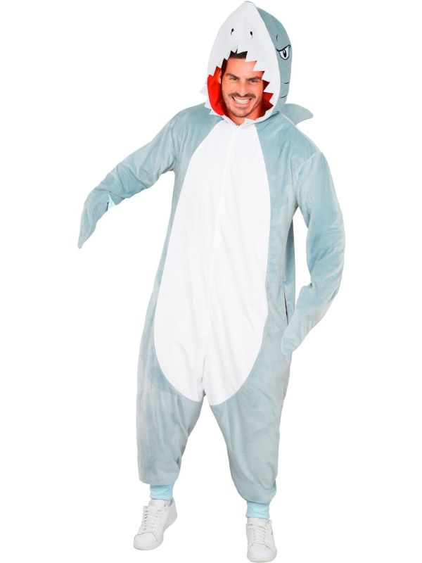 Haai Onesie Volwassenen