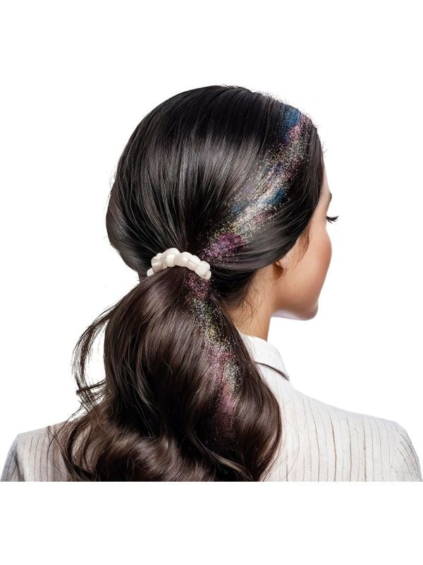 Haarspray glitters regenboog