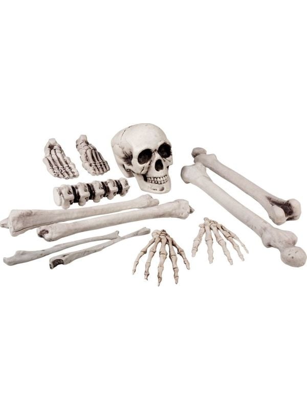 Halloween botten decoratie 12x