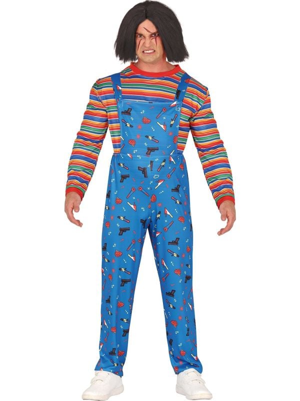 Halloween chucky outfit heren