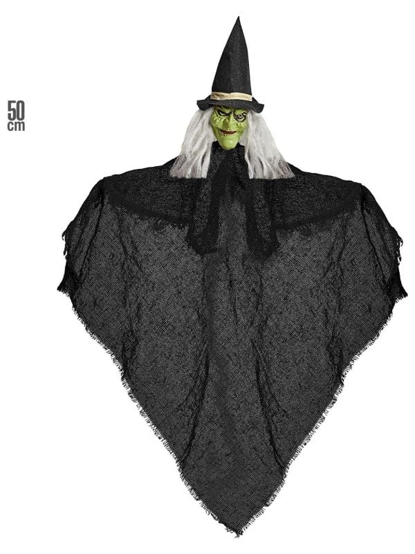 Halloween decoratie creepy heks