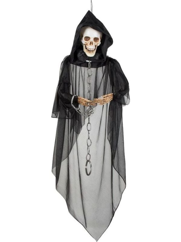 Halloween decoratie kerker skelet