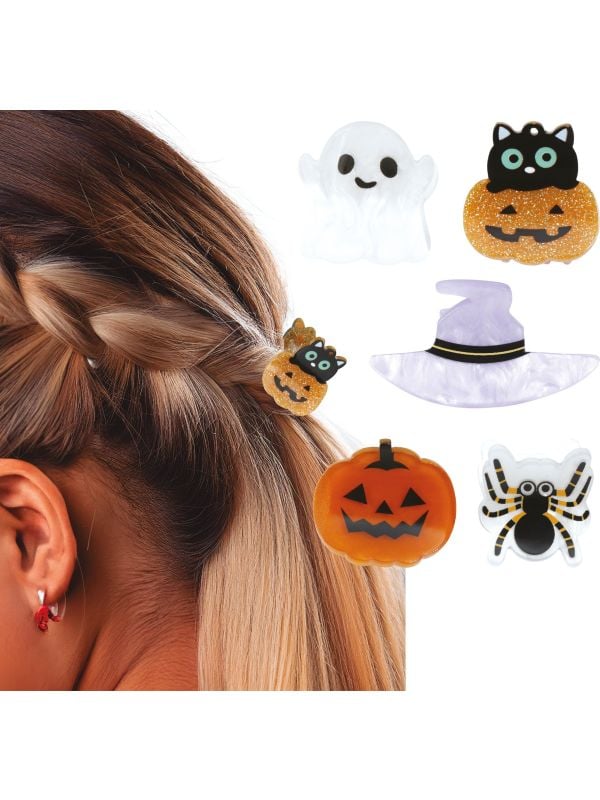 Halloween Haarclipjes 5 Stuks