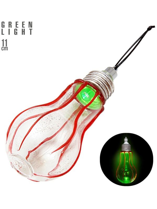 Halloween horror lamp groen licht main product photo