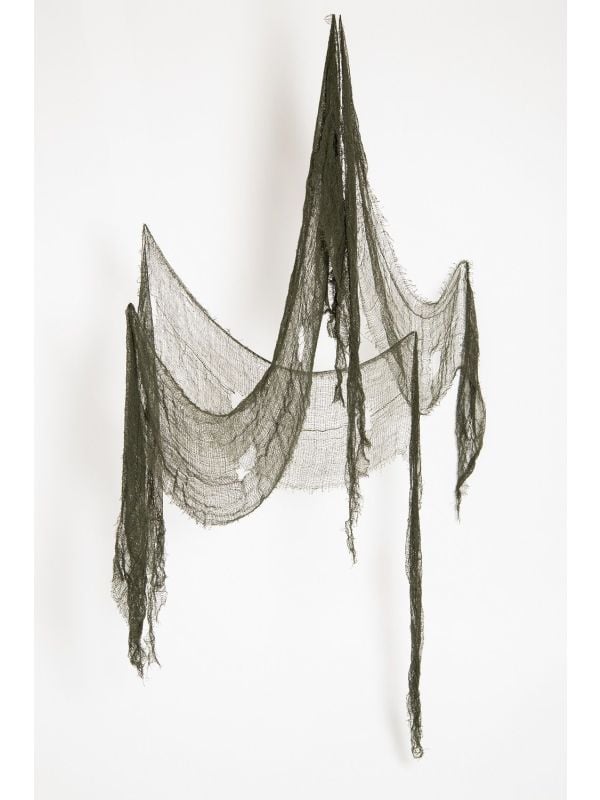 Halloween netten met gaten groen hangdecoratie