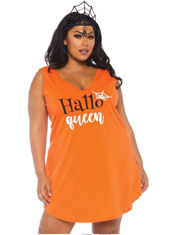 Halloween plus size jurkje