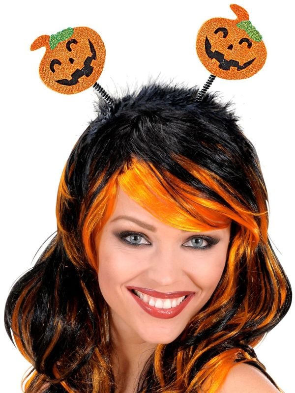 Halloween pompoen Haarband main product photo