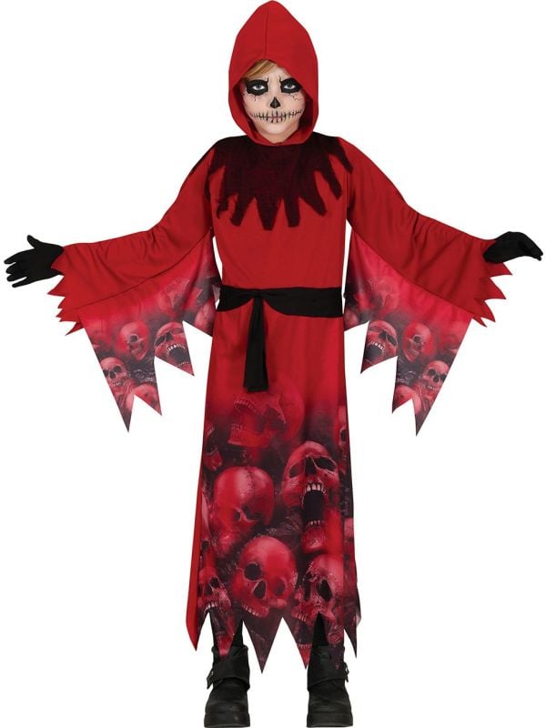 Halloween rode skull reaper outfit kind