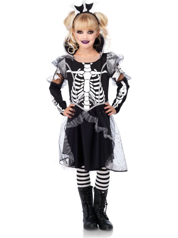 Halloween skeletten jurkje main product photo