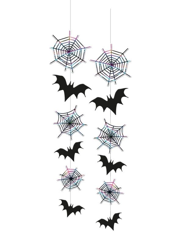 Halloween spin en vleermuis hangdecoratie