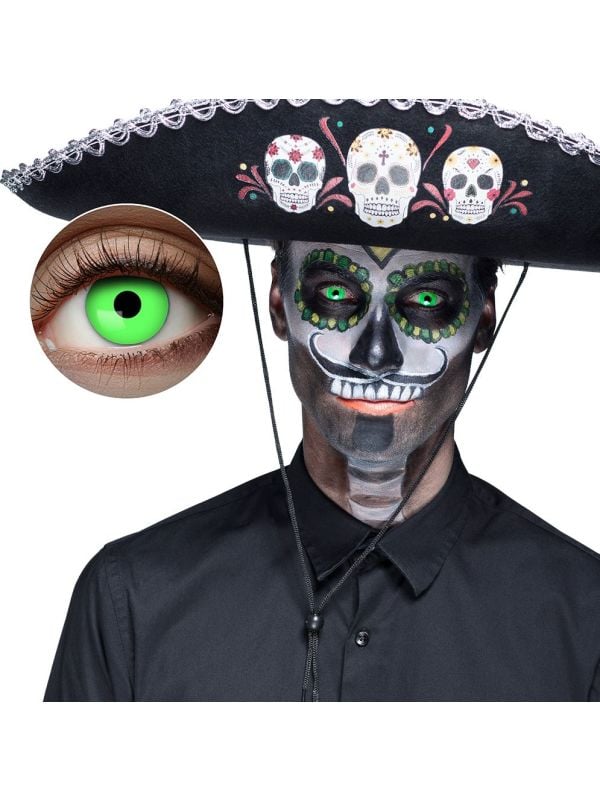 Haloween Groene Horror Maandlenzen