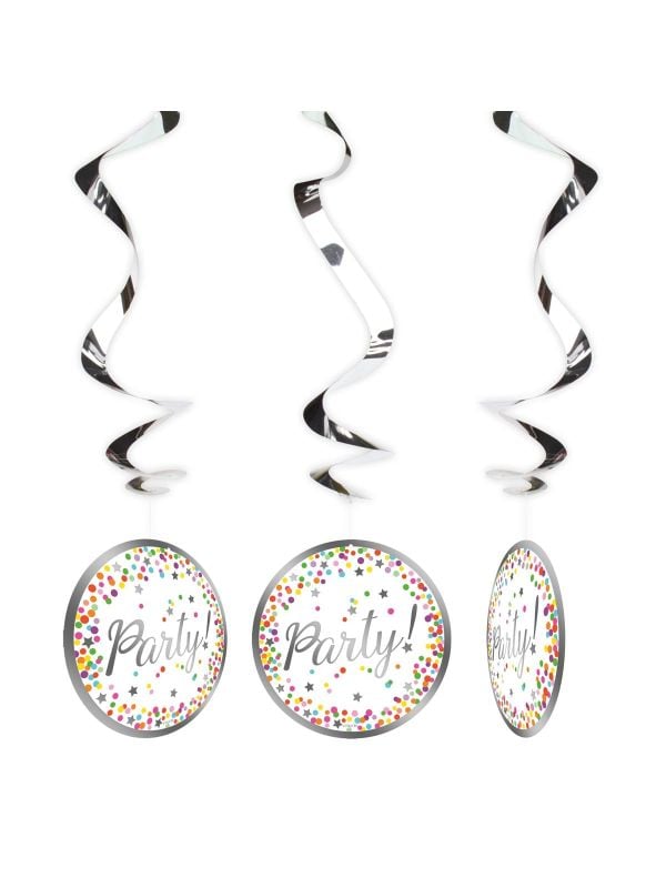 Hangdecoratie confetti party