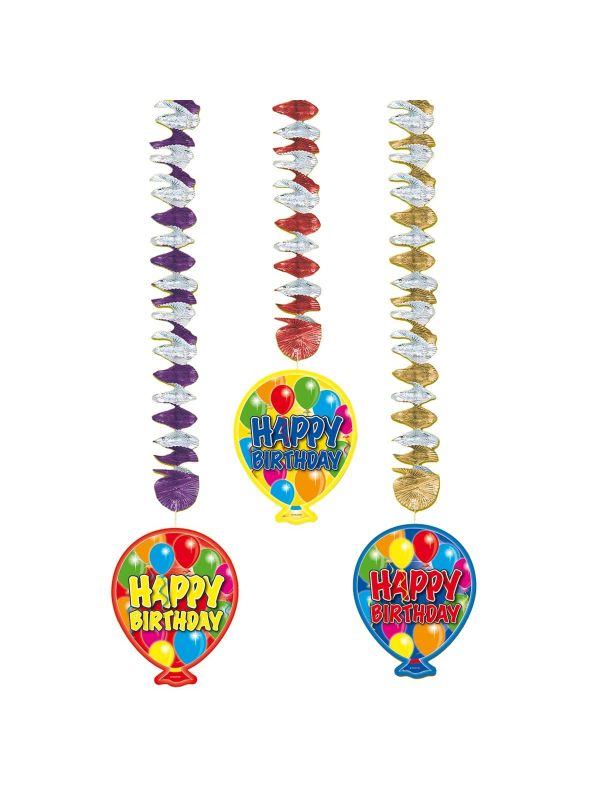 Hangdecoratie happy birthday