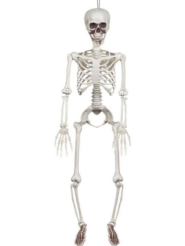 Hangdecoratie Skelet Standaard Wit Halloween