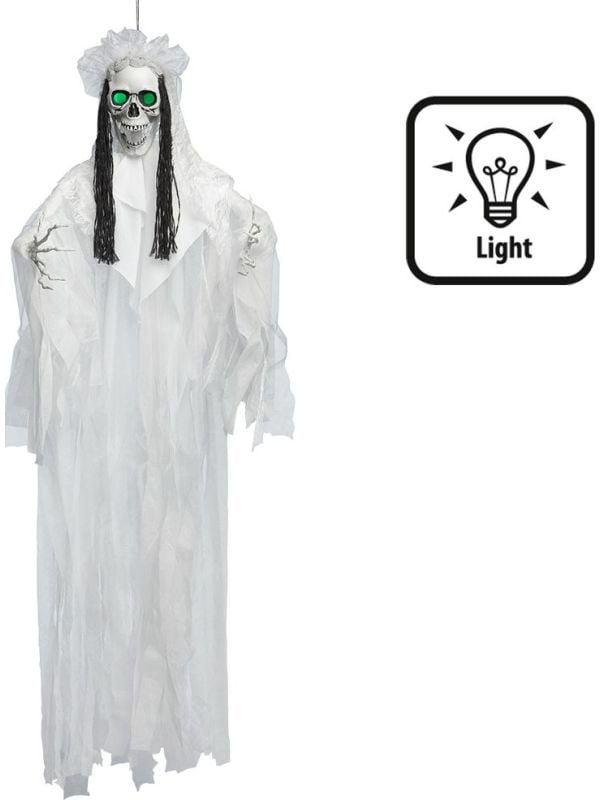 Hangdecoratie Vengeful Bride Met Verlichting Halloween