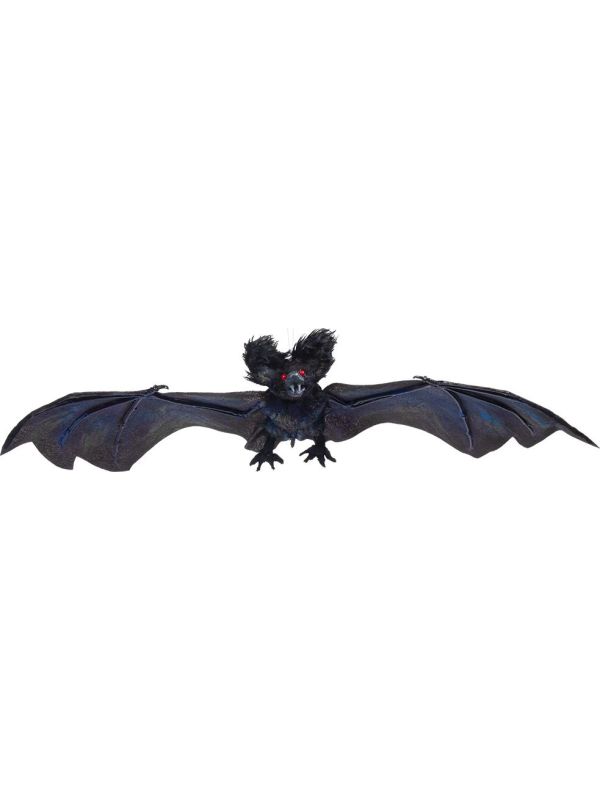 Hangdecoratie vleermuis zwart halloween