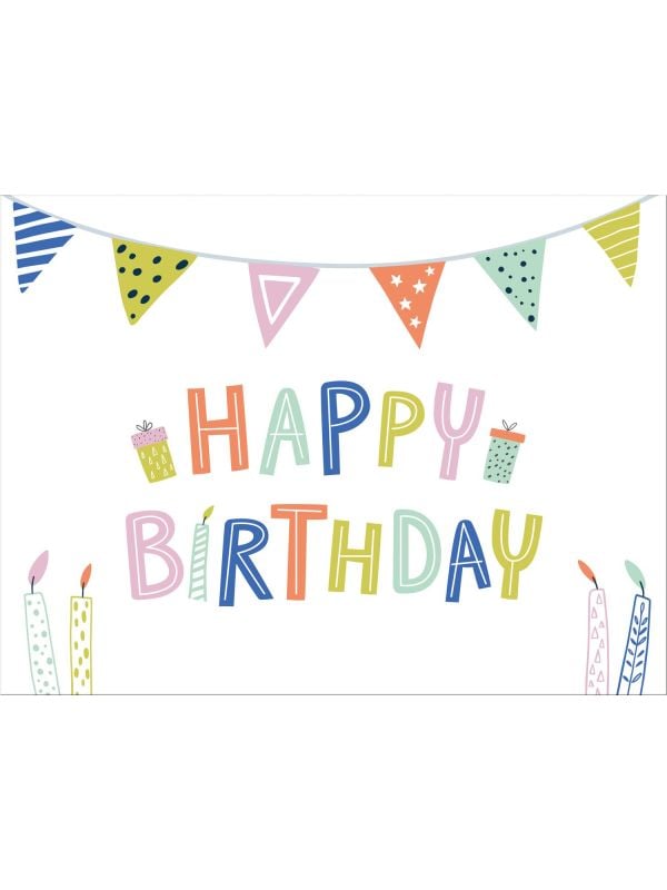Happy Birthday placemats main product photo