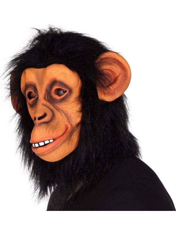 Harige chimpansee masker latex main product photo
