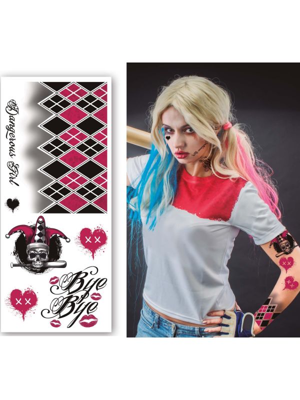 Harley Quinn rebel tattoos